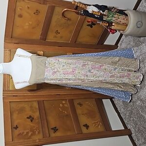 Vintage Cottagecore Patchwork Quilted Prairie Dress